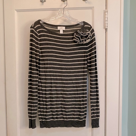LOFT Sweaters - LOFT Striped Sweater